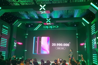 Oppo Find X chính thức ra mắt, giá 20,9 triệu đồng