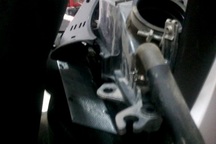 Xe SH đang đi bị gãy trục khuỷu, vách máy bị thủng