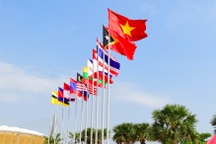 Cờ Việt Nam tung bay phấp phới tại lễ thượng cờ SEA Games 32