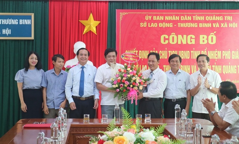 Quảng Trị: Phó CVP UBND tỉnh giữ chức Phó Giám đốc Sở LĐ-TBXH - 2 Quảng Trị: Phó CVP UBND tỉnh giữ chức Phó Giám đốc Sở LĐ-TBXH - 2