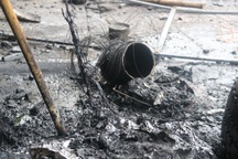 Hiện trường vụ cháy khiến 2 ông cháu tử vong