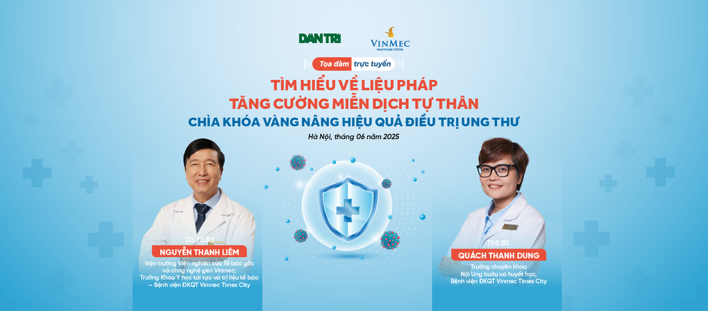 セミナー:自己免疫増強療法 - がん治療の黄金の鍵 - 1 Tọa đàm: Liệu pháp tăng cường miễn dịch tự thân - chìa khóa vàng trong điều trị ung thư - 1