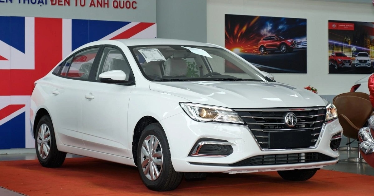 Kích thước của New MG5 vượt trội khi so với hầu hết xe sedan hạng B (Ảnh: ĐL MG).