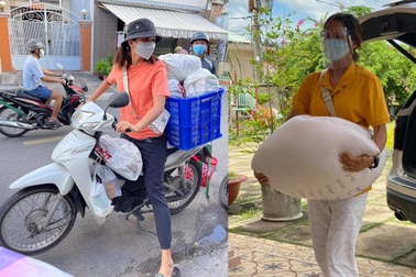 Hoa hậu H'Hen Niê làm bốc vác, shipper trong mùa dịch