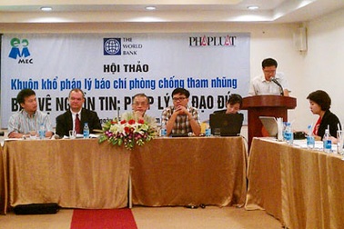 Luật mới “làm khó” báo chí trong cuộc chiến chống tham nhũng?