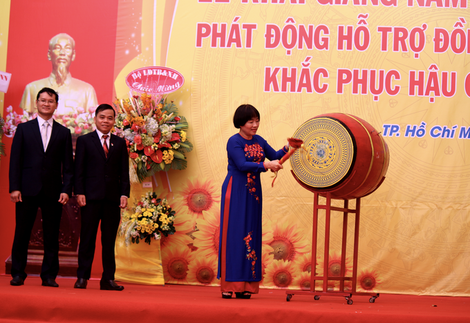 Trường Cao đẳng Kỹ nghệ II khai giảng năm học mới và kêu gọi hỗ trợ đồng bào miền Trung - Ảnh 3.