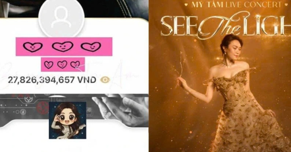 My Tam-fansen spenderade 27,8 miljarder VND för att leta efter biljetter till konserten, vad är den verkliga anledningen? - 2 Fan Mỹ Tâm nạp 27,8 tỷ đồng để săn vé đêm nhạc, lý do thực sự là gì? - 2