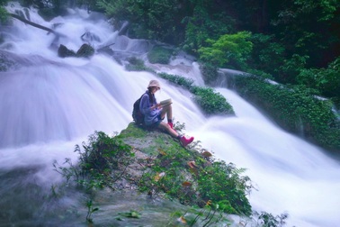 Chinh phục thác Nậm Lúc, tuyệt tác hoang sơ giữa đại ngàn Tây Bắc