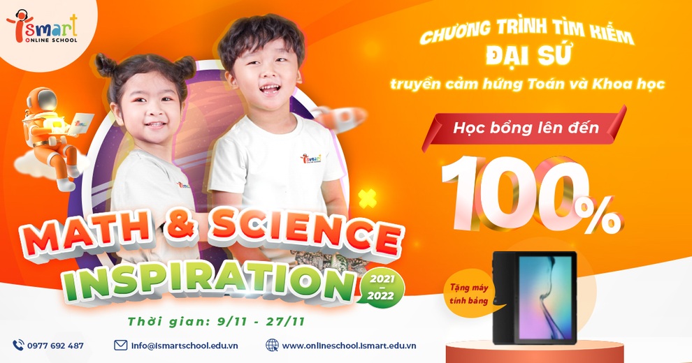 iSMART Online School trao 2.500 suất học bổng để khuyến khích học trực tuyến - 1 iSMART Online School trao 2.500 suất học bổng để khuyến khích học trực tuyến - 1