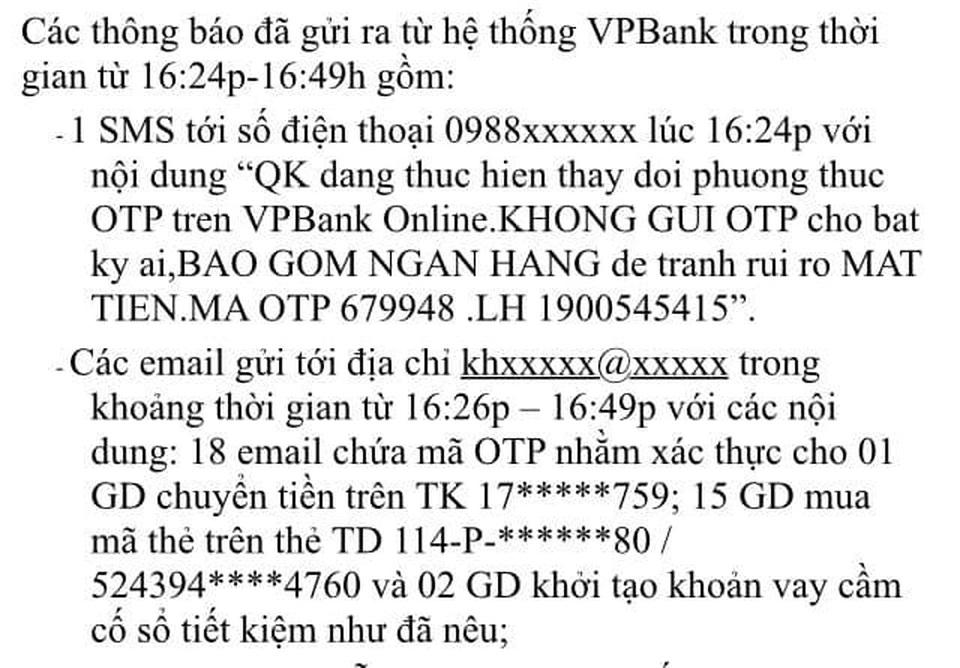 Tò mò đăng nhập trang web và hơn 460 triệu đồng bị “ngân hàng giả mạo VPBank lừa đảo - 1 Tò mò đăng nhập trang web và hơn 460 triệu đồng bị “ngân hàng giả mạo VPBank lừa đảo - 1