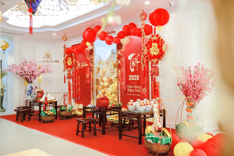 Ngắm không gian đậm chất Tết của thương hiệu thẩm mỹ 30 năm Xuân Hương - 2 Ngắm không gian đậm chất Tết của thương hiệu thẩm mỹ 30 năm Xuân Hương - 2