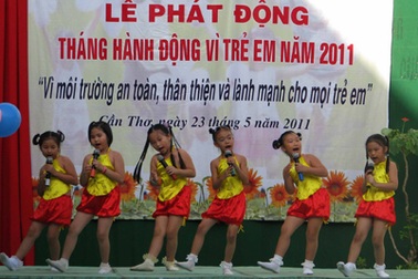 Cần Thơ phát động Tháng hành động vì trẻ em năm 2011