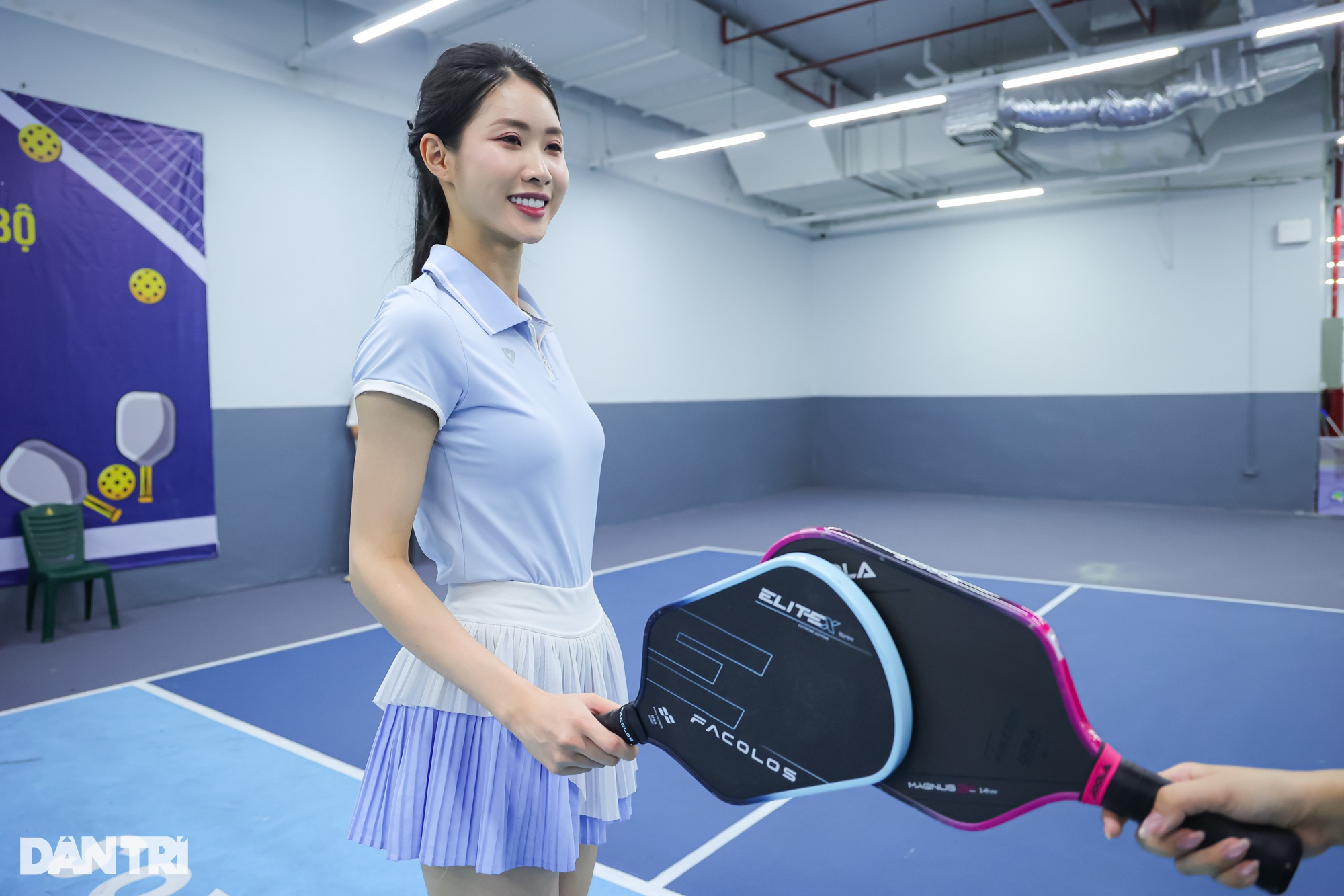 Hoa khôi Hà Nội 2025 sẽ chơi hết mình ở giải pickleball báo Dân trí - 4