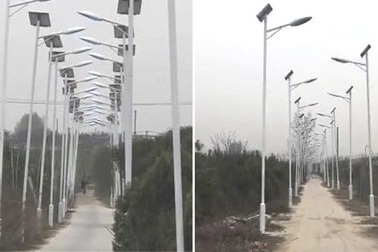 "Con đường sáng nhất Trung Quốc" gây tranh cãi: Dài 3 km, lắp hơn 1.000 đèn cao áp