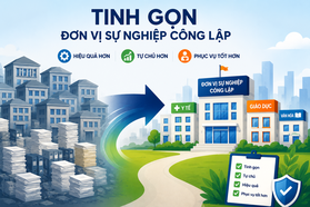 10 năm, giảm gần 10.000 đơn vị sự nghiệp, tinh gọn toàn hệ thống
