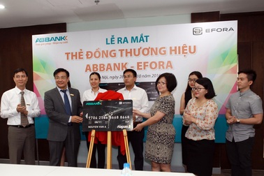 ABBANK ra mắt thẻ đồng thương hiệu ABBANK - EFORA