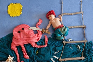 Ngộ nghĩnh với hình ảnh những em bé bước ra từ “Đêm Ả Rập”