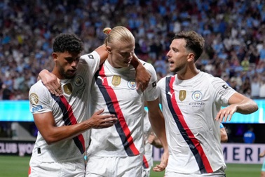 Man City thắng 6-0 trước đội bóng tới từ châu Á