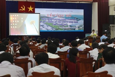 Thành lập Khu kinh tế Đông Nam tỉnh Quảng Trị