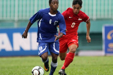 U23 Singapore bại trận trước lứa đàn em Aspire
