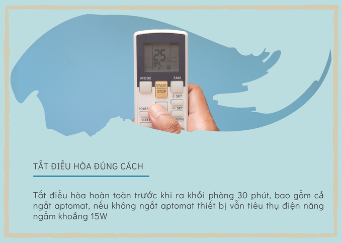 Tuyệt chiêu sử dụng điều hòa không tốn tiền điện - Ảnh 2.