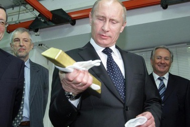 Choáng ngợp kho vàng 1.800 tấn của Nga