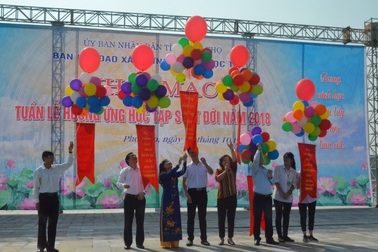Phú Thọ: Phát động tuần lễ hướng ứng học tập suốt đời