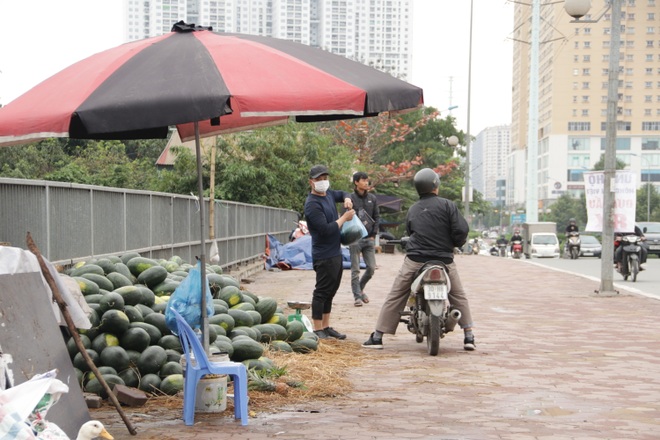 Hà Nội: Lấy mác giải cứu nông sản để chiếm vỉa hè nhiều tuyến phố - 7 Hà Nội: Lấy mác giải cứu nông sản để chiếm vỉa hè nhiều tuyến phố - 7