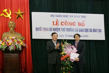 Bộ GD-ĐT phân công công tác lại cho Bộ trưởng và các Thứ trưởng 