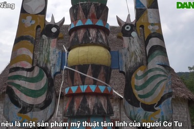 Nhà Gươl của người Cơ Tu ở Đà Nẵng