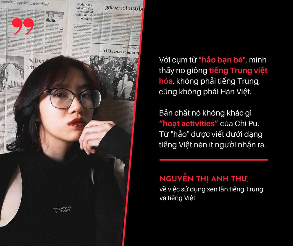 Gen Z thừa nhận nhiều khi vô thức nói chuyện pha tạp tiếng Việt - tiếng Anh - 4 Gen Z thừa nhận nhiều khi vô thức nói chuyện pha tạp tiếng Việt - tiếng Anh - 4