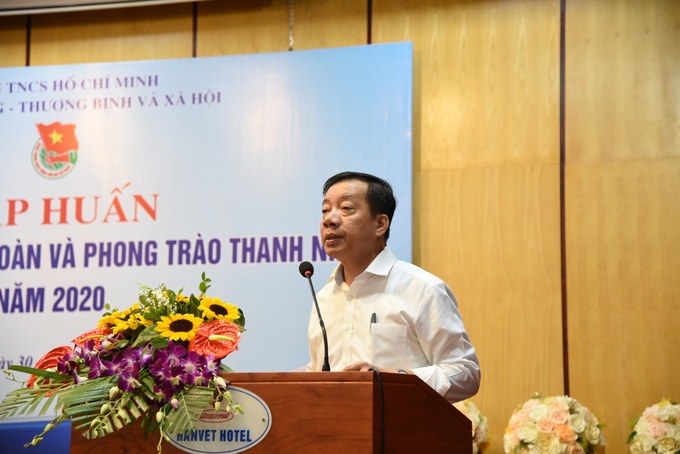 Tập huấn nghiệp vụ công tác đoàn và phong trào thanh niên cho các cán bộ Đoàn Bộ LĐ-TB&XH - Ảnh 2.