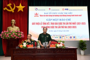 Sắp trao giải cuộc thi viết về chủ đề "Bảo vệ nền tảng tư tưởng của Đảng…"