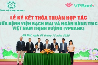 VPBank chung tay vì cộng đồng với khoản tài trợ 40 tỷ đồng cho Bệnh viện Bạch Mai