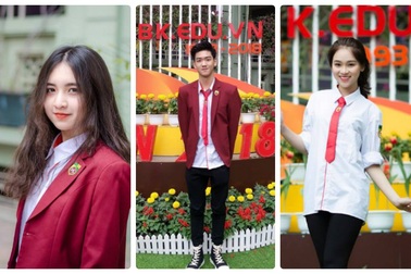 Dàn "trai xinh gái đẹp" trường THPT Nguyễn Bỉnh Khiêm hội tụ