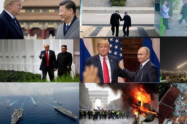 Bức tranh đầy biến động của thế giới năm 2018