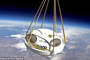 Du lịch không gian bằng khinh khí cầu