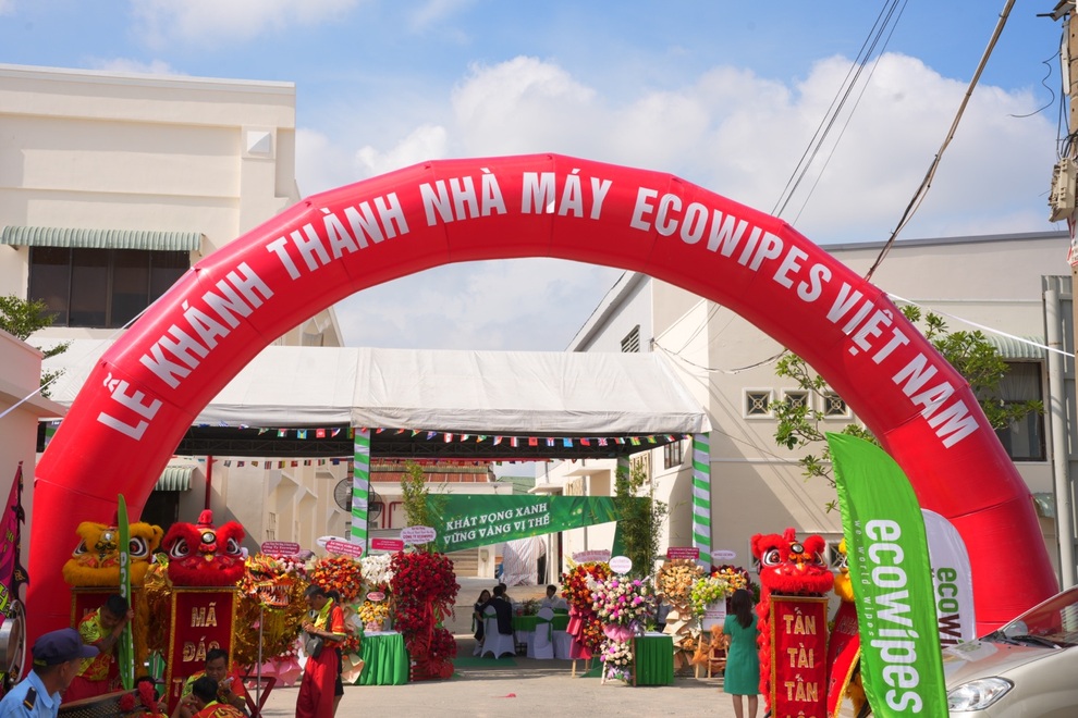 Eco Wipes Việt Nam khánh thành nhà máy mới, ghi dấu ấn trên hành trình 14 năm - 1 Eco Wipes Việt Nam khánh thành nhà máy mới, ghi dấu ấn trên hành trình 14 năm - 1