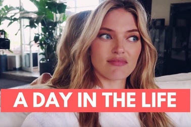 Martha Hunt xinh đẹp đi chụp hình thời trang