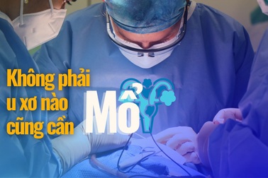 Công nghệ mổ như “thêu chỉ”, xử lý u lớn gọn gàng trong 2h