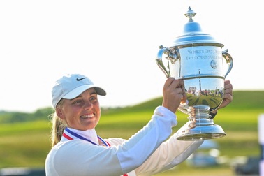 Tay golf ít tên tuổi vô địch giải đấu danh giá U.S Women’s Open 2025