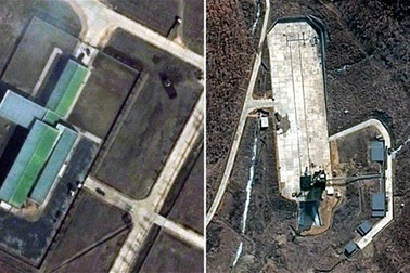 Các nhà báo nước ngoài: Triều Tiên đã đặt tên lửa vào bệ phóng