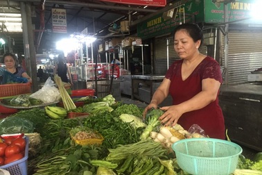 Rau củ trái cây Trung Quốc đã về lại chợ đầu mối