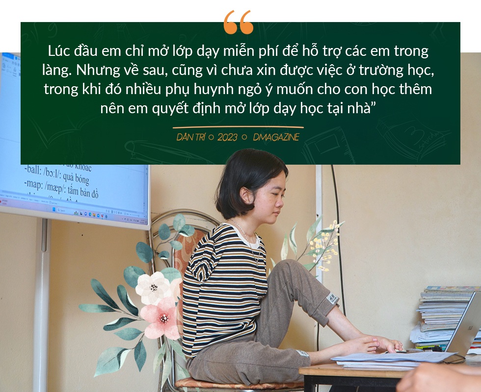 Lớp học đặc biệt ở xứ Thanh, cô giáo cầm bút bằng chân - 13 Lớp học đặc biệt ở xứ Thanh, cô giáo cầm bút bằng chân - 13