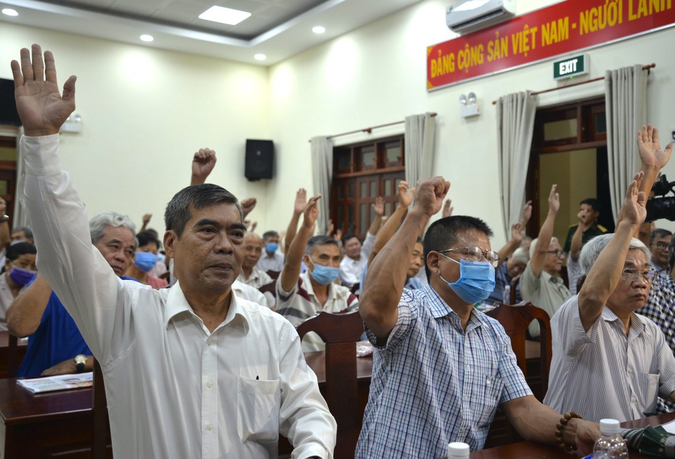 Cử tri đồng ý giới thiệu ông Nguyễn Trọng Nghĩa ứng cử đại biểu Quốc hội - 3 Cử tri đồng ý giới thiệu ông Nguyễn Trọng Nghĩa ứng cử đại biểu Quốc hội - 3
