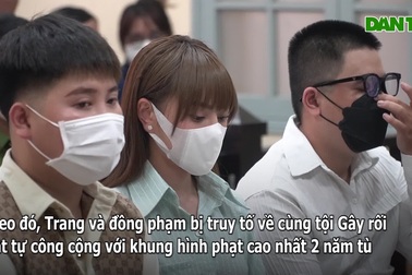 "Trang Nemo" che mặt khi hầu tòa