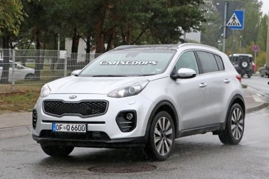 Hình ảnh Kia Sportage thế hệ mới ngoài đời thực