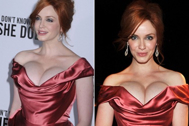 Christina Hendricks khoe “vòng một” khủng