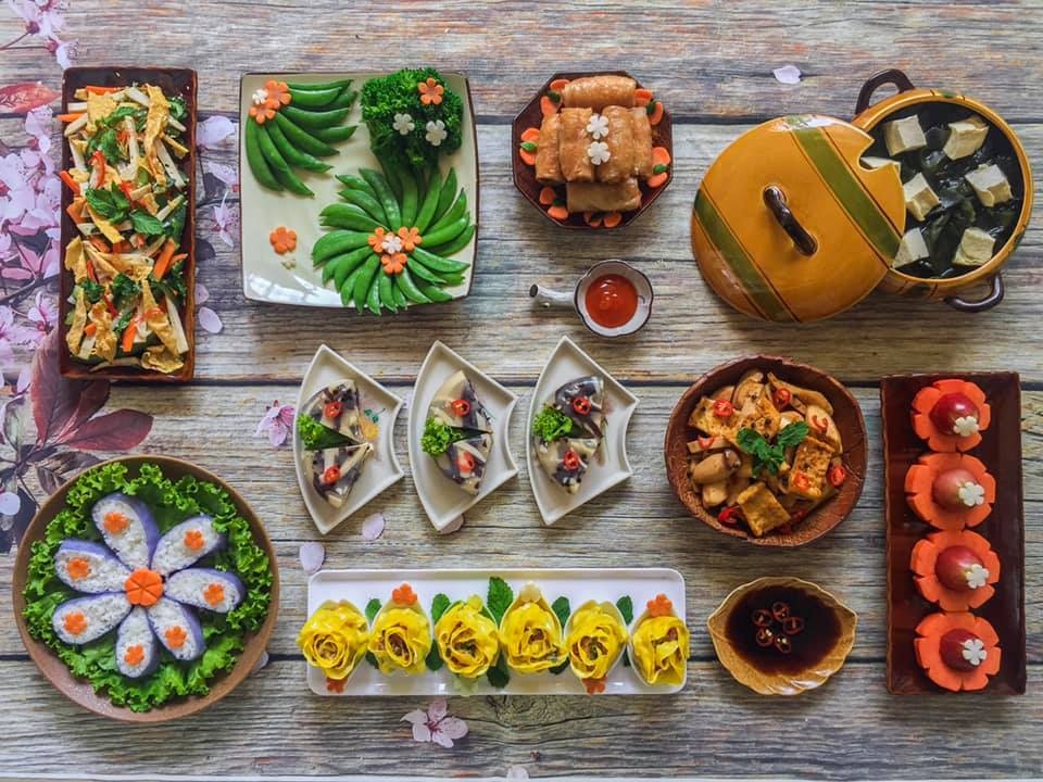 Chiêm ngưỡng những mâm cúng Rằm “đẹp không nỡ ăn” của hội chị em - 5 Chiêm ngưỡng những mâm cúng Rằm “đẹp không nỡ ăn” của hội chị em - 5