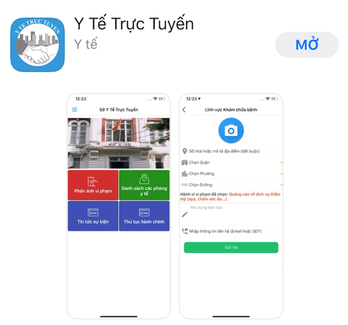 Sở Y tế TPHCM chính thức ra mắt ứng dụng “Y tế trực tuyến” - Ảnh 1. Sở Y tế TPHCM chính thức ra mắt ứng dụng “Y tế trực tuyến” - Ảnh 1.
